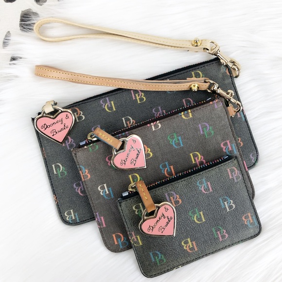 Dooney & Bourke Handbags - Dooney & Bourke Wristlet Trio